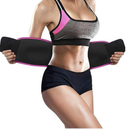 🔥Adjustable Waist Trimmer Belt – Sweat More, Slim Faster & Support Your Core