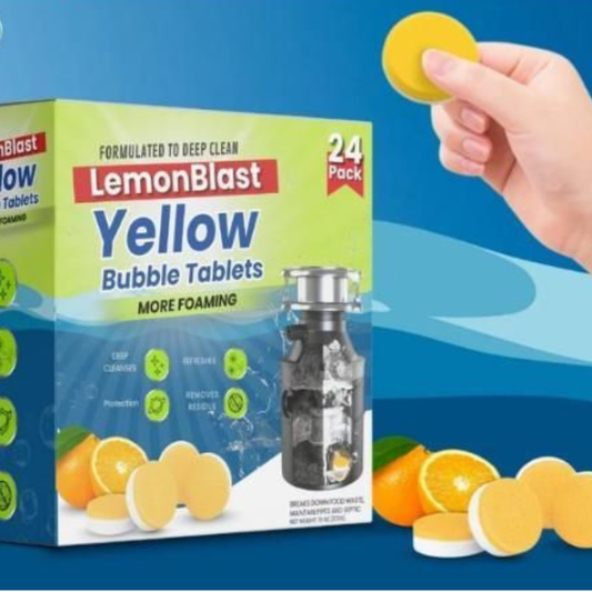 LemonBlast Yellow Bubble Tablets (24pc)